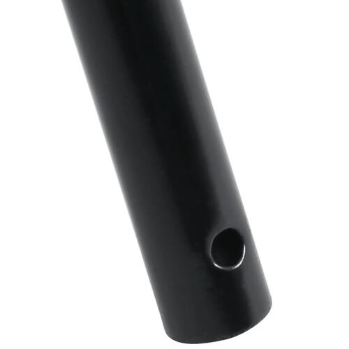 Forkstang Ø3,5x127,5 cm stål sort