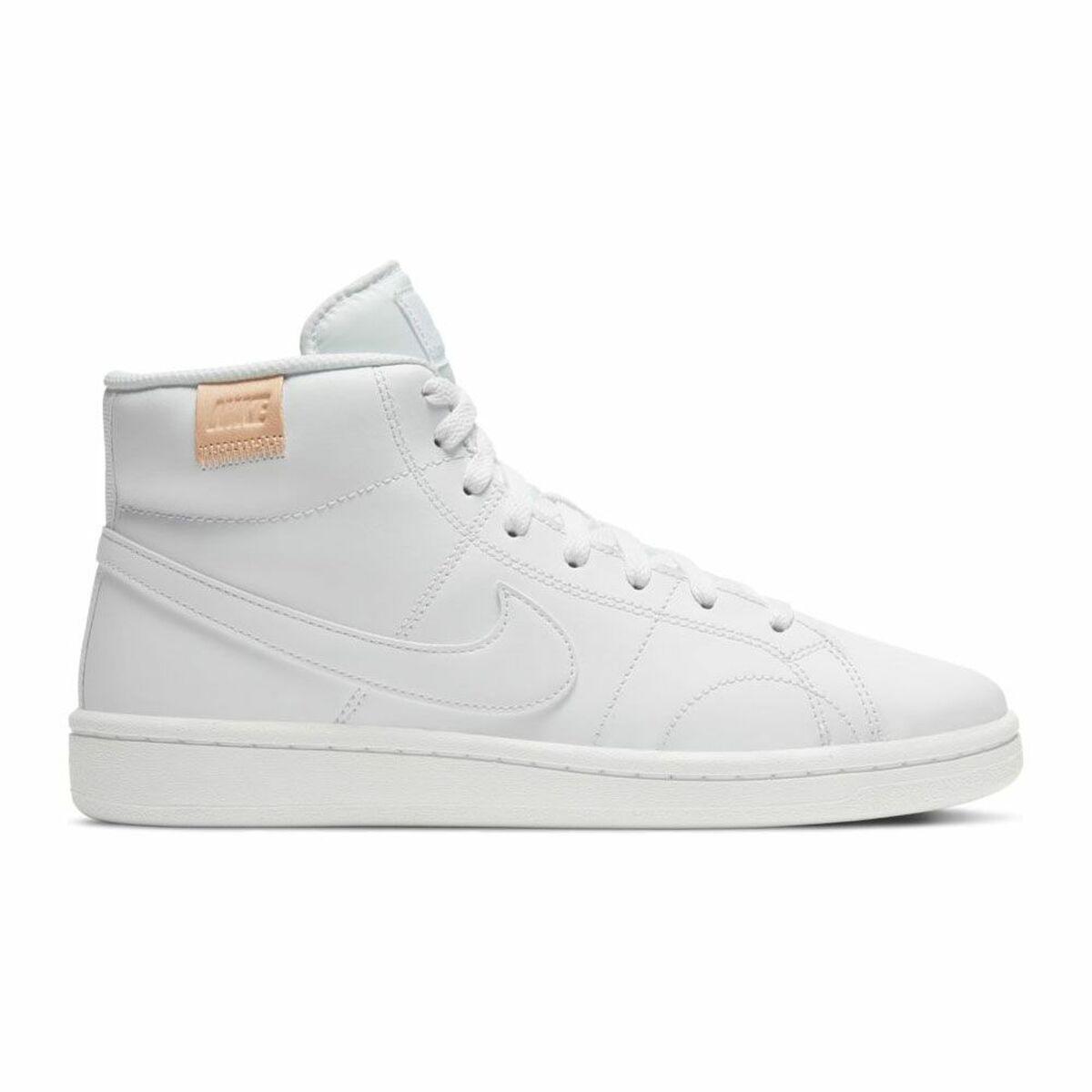Kvinde Casual Sneakers Nike ROYALE 2 MID CT1725 100 Hvid 40