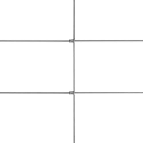 Havehegn 50 m 150 cm galvaniseret stål sølvfarvet