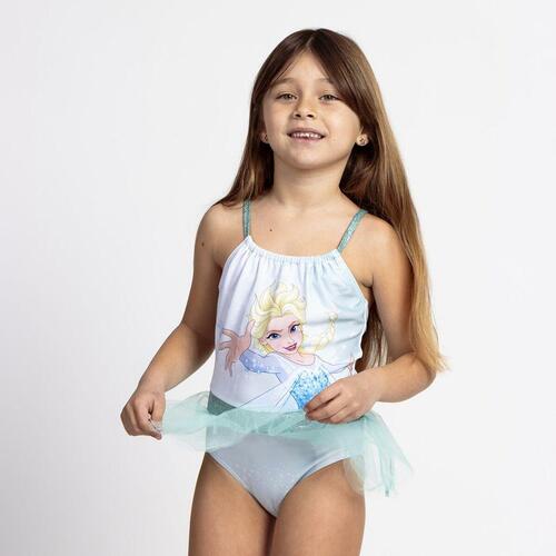 Badedragt til piger Frozen Turkisblå 4 år