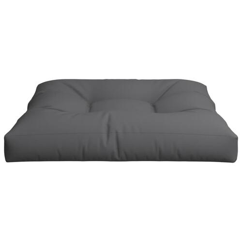 Pallehynde 70x70x12 cm stof antracitgrå (OUTLET A+)