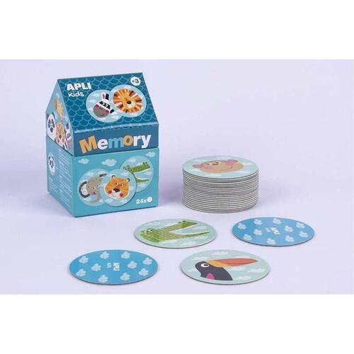 Apli Memory spil - dyremotiver - til børn 3+
