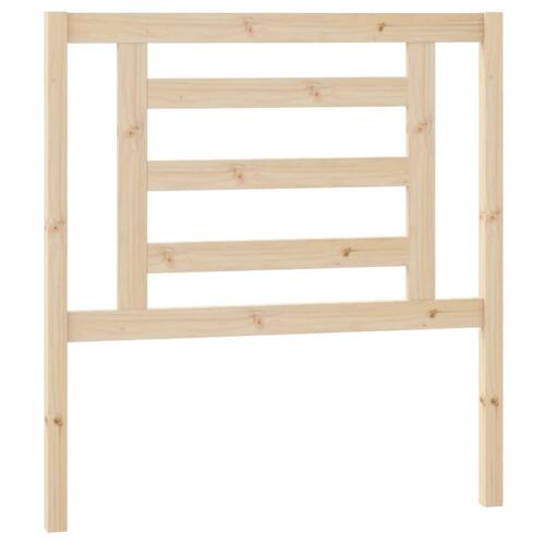 Daybed med udtræk 2x(90x190) cm massivt fyrretræ