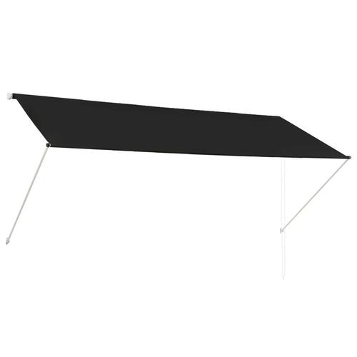 Foldemarkise 300x150 cm antracitgrå