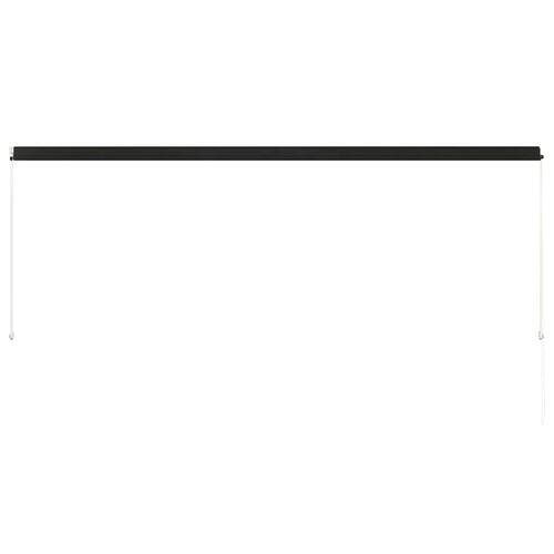 Foldemarkise 350x150 cm antracitgrå