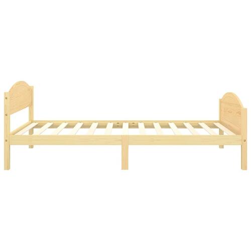 Sengestel 100x200 cm massivt fyrretræ
