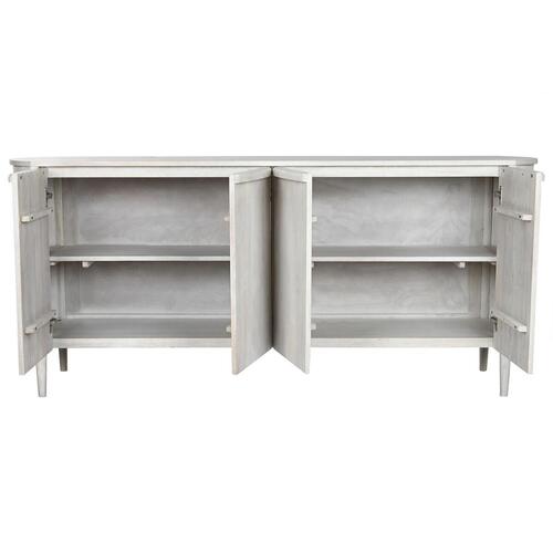 Skænk Home ESPRIT Hvid 193 x 47 x 85,5 cm