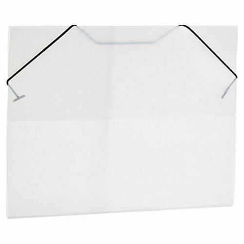 Folder Sort Gennemsigtig A4 (26 x 1 x 35,5 cm) (12 enheder)