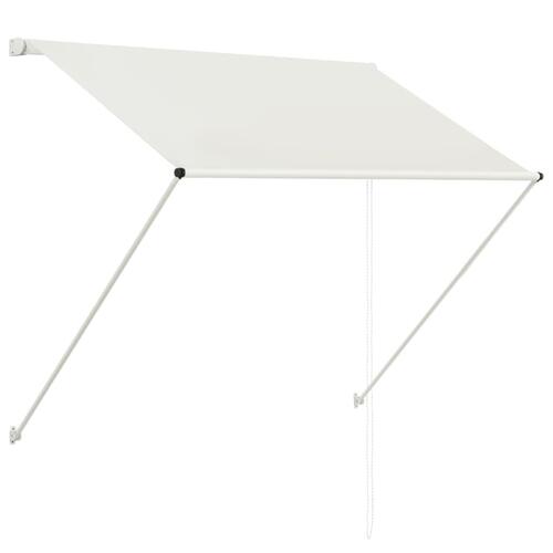Foldemarkise 150x150 cm cremefarvet
