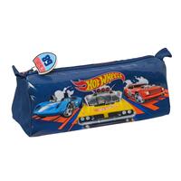 Penalhus Hot Wheels Speed club Orange Marineblå (21 x 8 x 7 cm)