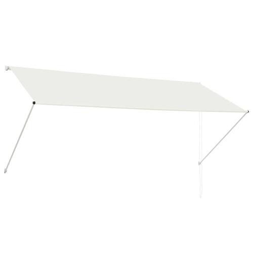 Foldemarkise 300x150 cm cremefarvet