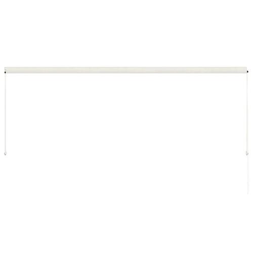 Foldemarkise 350x150 cm cremefarvet