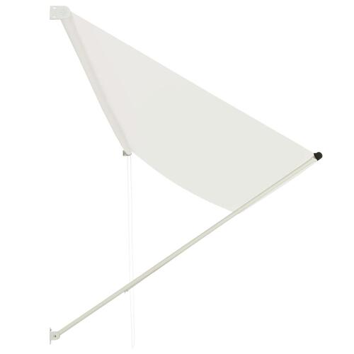 Foldemarkise 400x150 cm cremefarvet