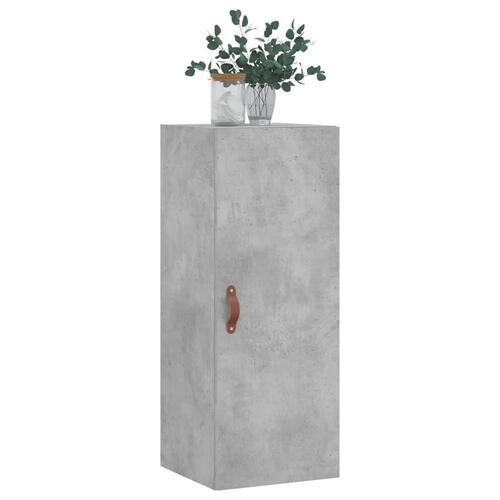 Vægskab 34,5x34x90 cm betongrå