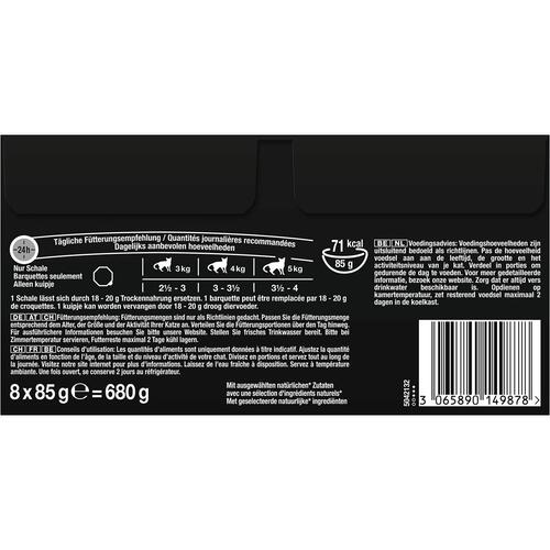 Kattemad Sheba Nature's Collection Mix Kylling Laksefarvet 8 x 85 g