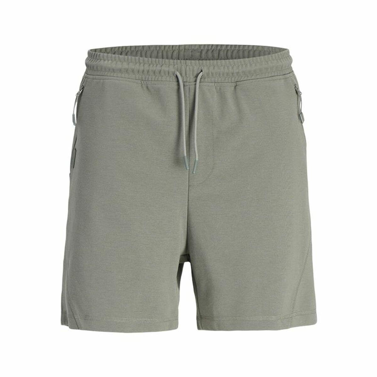 Jack & Jones Gordon Cloud sportsshorts - grøn/grå, herre L