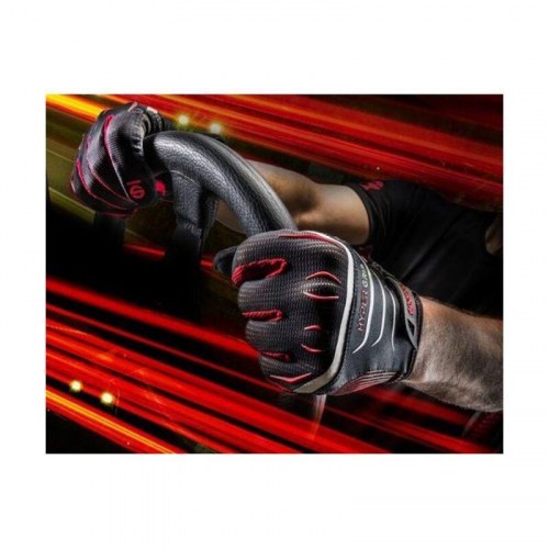 Sparco Hypergrip kørehandsker - Sort/Rød - Str. 11