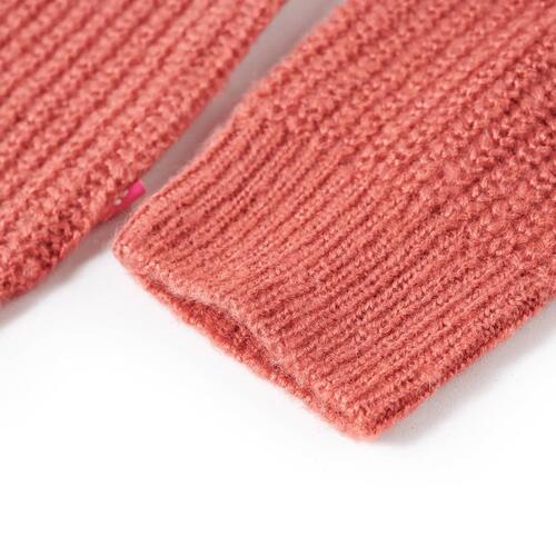 Sweater til børn str. 140 strikket pink