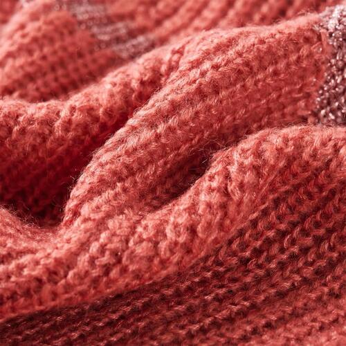 Sweater til børn str. 140 strikket pink