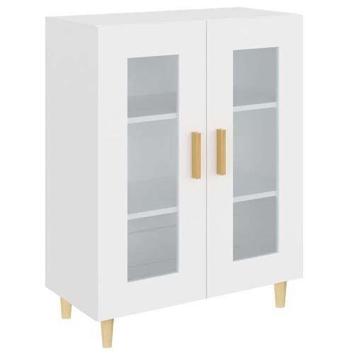 Skænk 69,5x34x90 cm konstrueret træ hvid