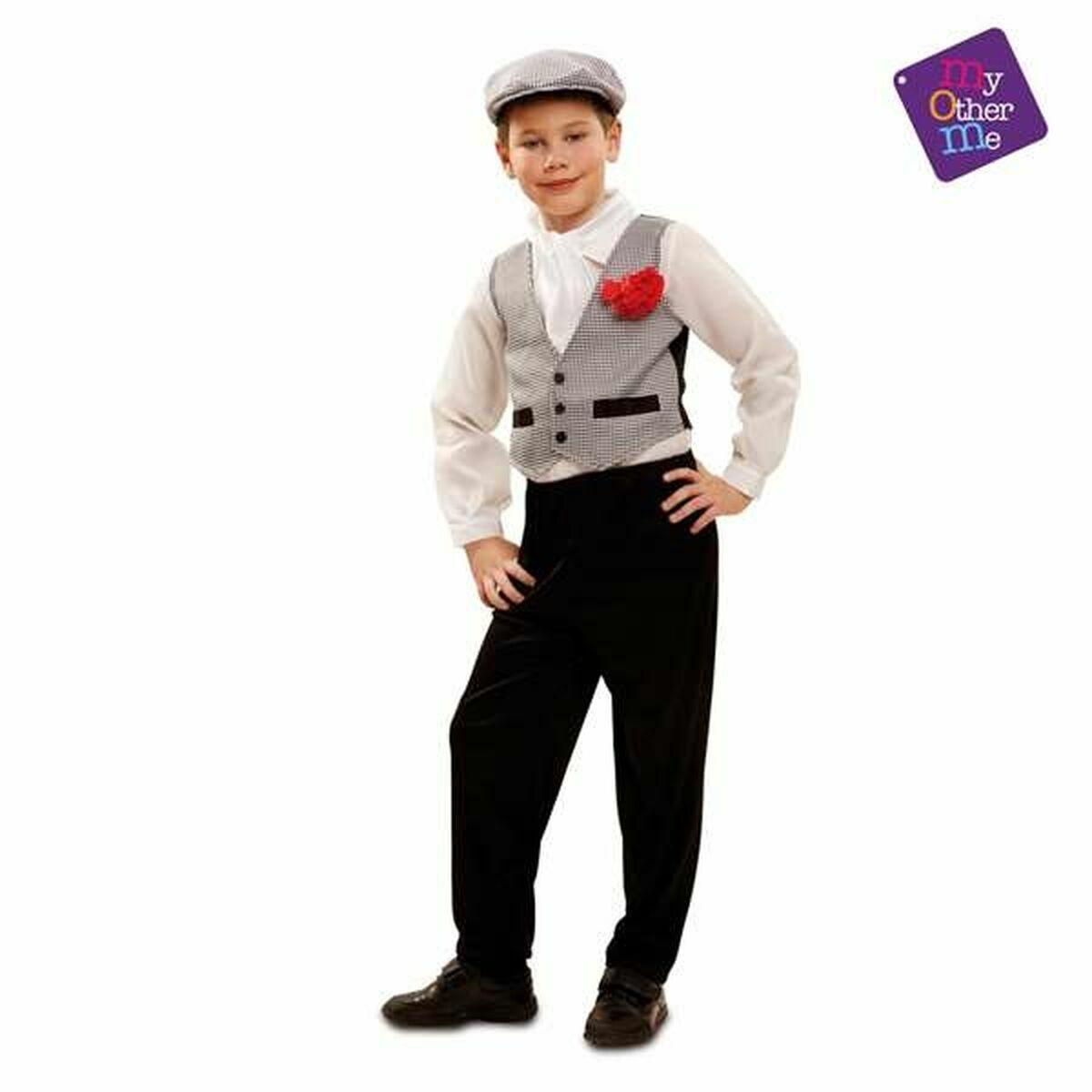 Kostume til børn Madrilener mand Grå 5-6 år