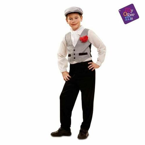 Kostume til børn Madrilener mand Grå 5-6 år