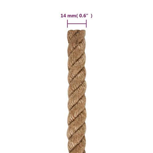 Reb 100 % jute 14 mm 250 m