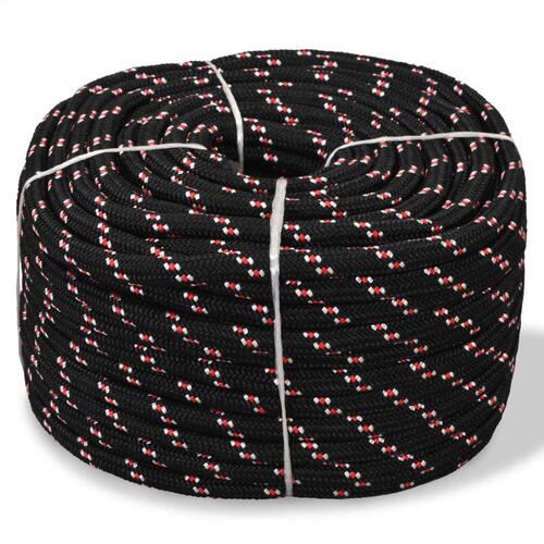 Marinereb i polypropylen 8 mm 500 m sort