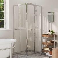 Brusekabine 90x70x180 cm sikkerhedsglas