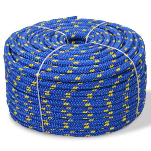 Marinereb i polypropylen 10 mm - 250 m, blå