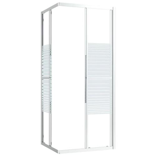 Brusekabine 80x70x180 cm sikkerhedsglas