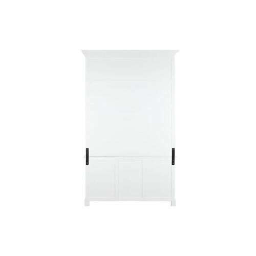 Hylder Hvid Træ MDF 137 x 38 x 234 cm