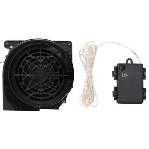 Oppustelig snemand med LED'er 805 cm