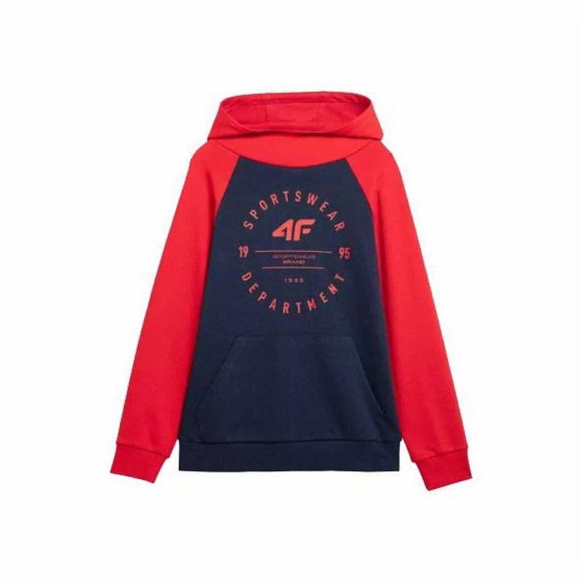 Sweatshirt til Børn 4F M221 Mørkeblå 12-13 år