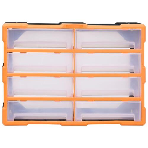 Skuffereol med 8 store skuffer 52x16x37 cm