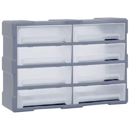 Skuffereol med 8 store skuffer 52x16x37 cm