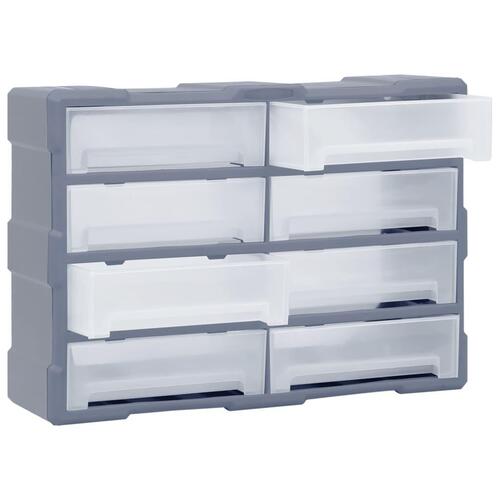 Skuffereol med 8 store skuffer 52x16x37 cm
