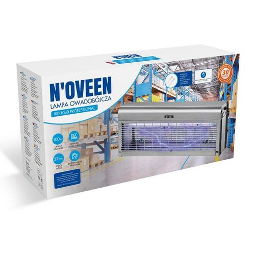 Anti-insektlampe N'oveen IKN1030 Stål 32 W