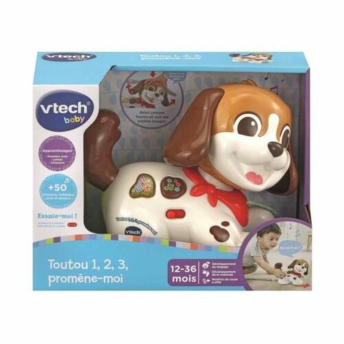 Pædagogisk spil Vtech Baby Toutou 1,2,3 Promenè -moi (FR)