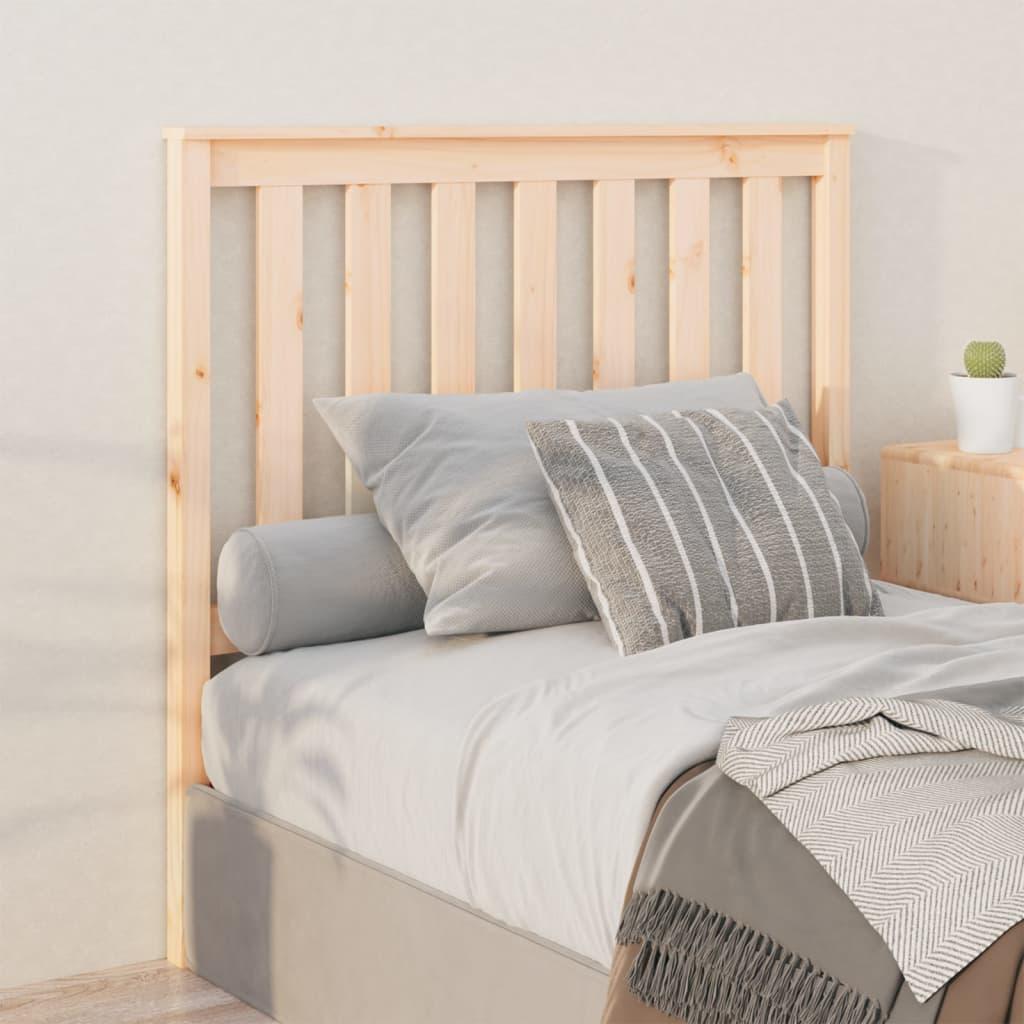 Sengegærde 106x6x101 cm massivt fyrretræ