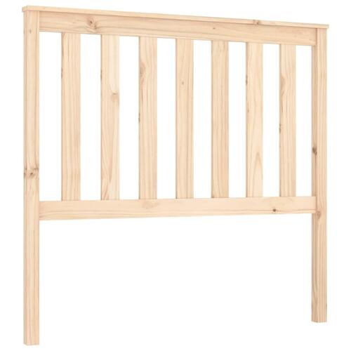 Sengegærde 106x6x101 cm massivt fyrretræ