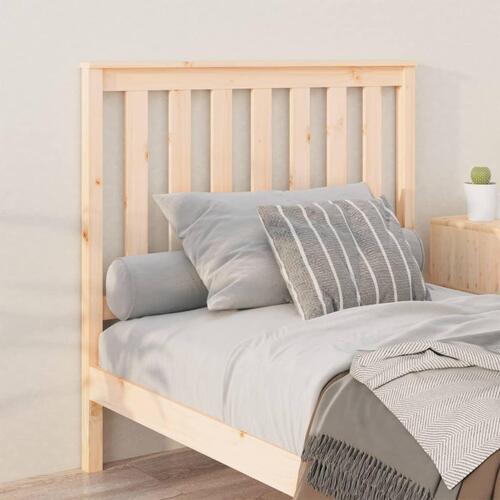 Sengegærde 106x6x101 cm massivt fyrretræ