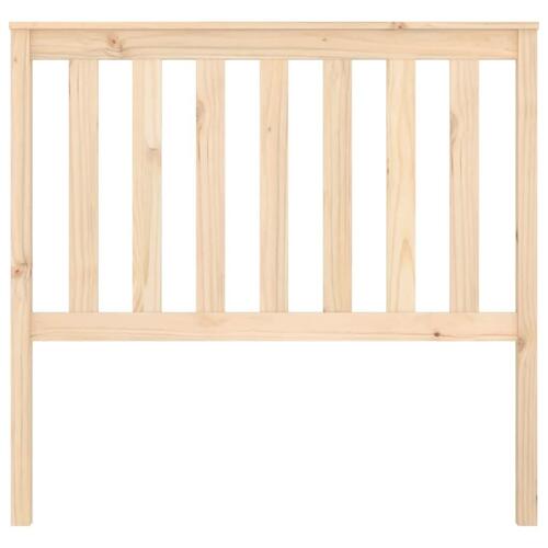 Sengegærde 106x6x101 cm massivt fyrretræ