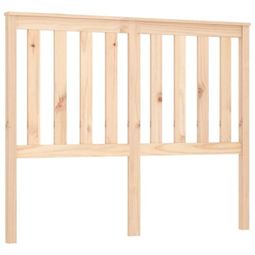 Sengegærde 141x6x101 cm massivt fyrretræ