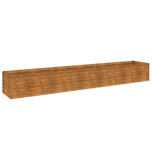 Højbed 291x50x36 cm cortenstål