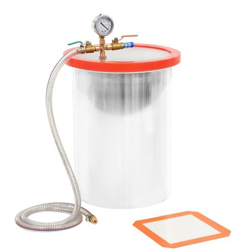 Vakuumkammer rustfrit stål 22,7 l