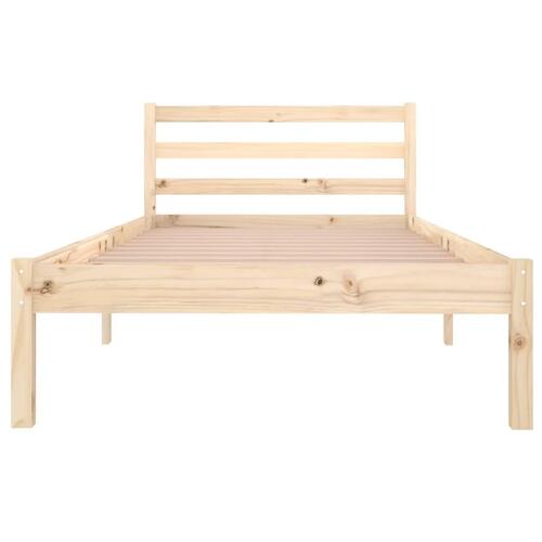 Sengeramme 90x200 cm massivt fyrretræ