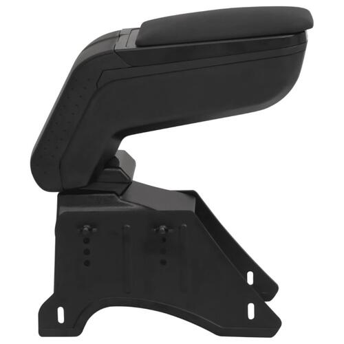 Universelt armlæn til bil 14x30x(32-48,5) cm ABS sort