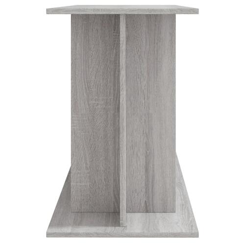 Akvariebord 120x40x60 cm konstrueret træ grå sonoma-eg