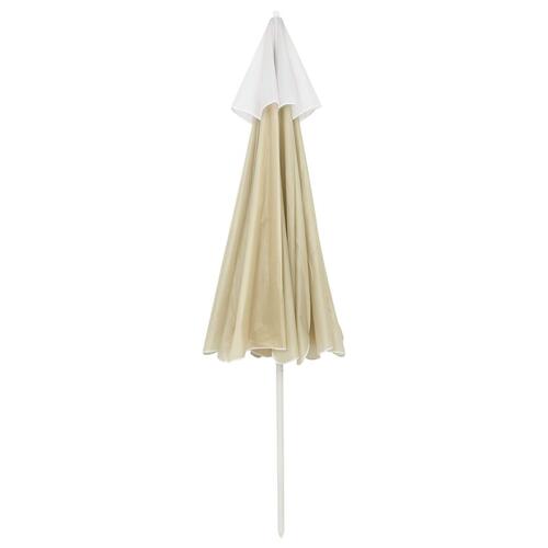 Strandparasol 240 cm sandgul